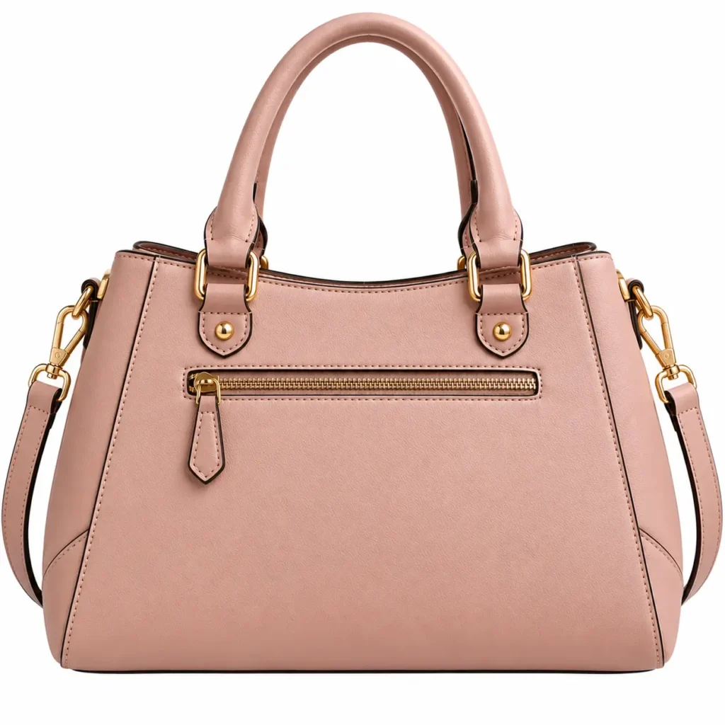 tivzo womens quilted leather handbag with shoulder strap1